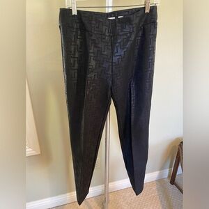 Lena Gabrielle geometric black pant